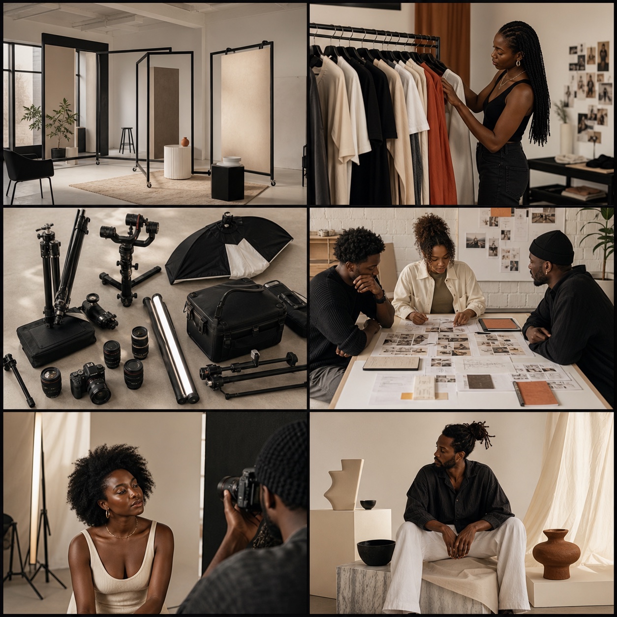 POSTHRS CREATORS fashion, product and space vision board