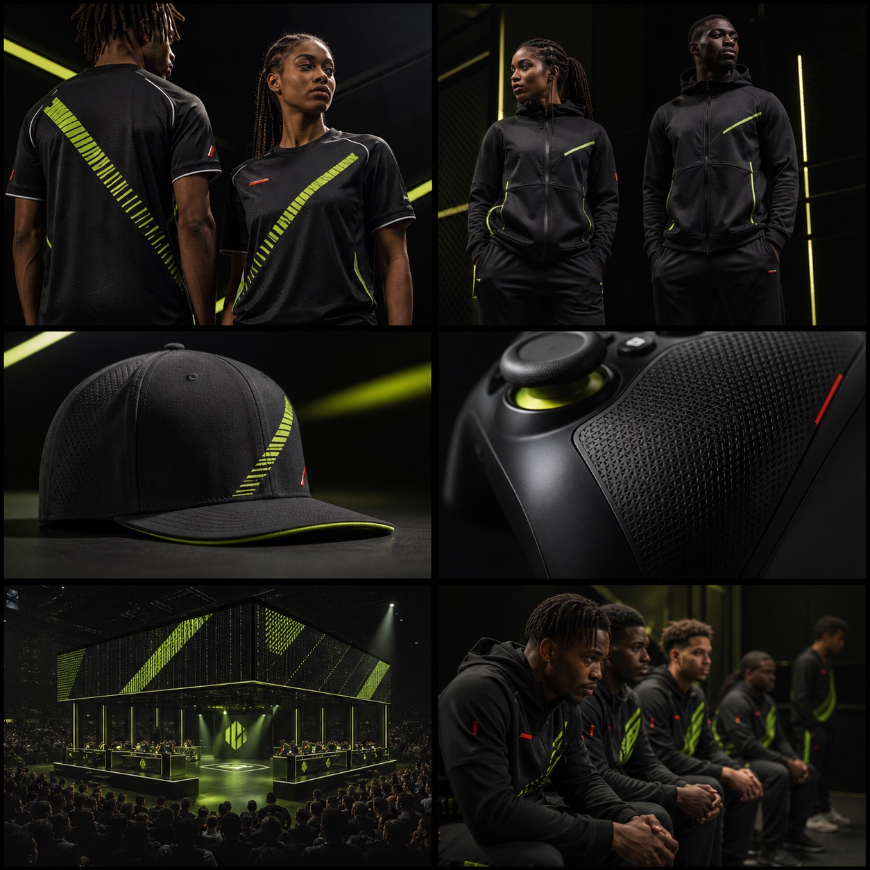 POSTHRS GAMING fashion, product and space vision board