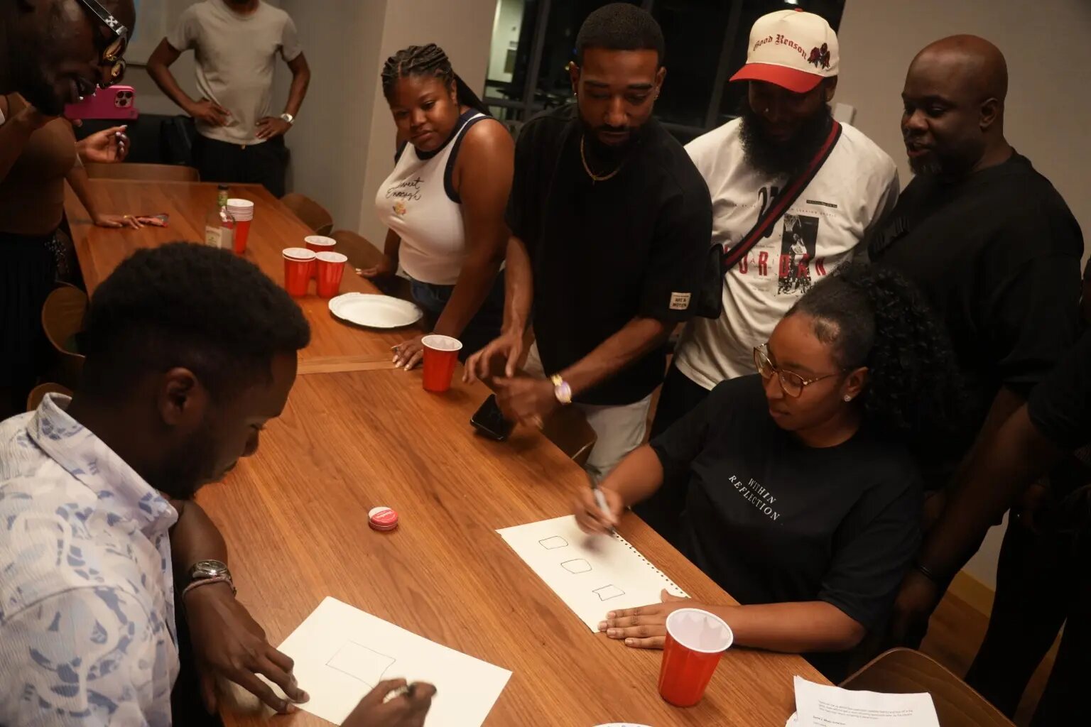 Creators working together
